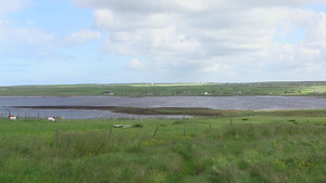 Eilean Aird Fhianais at low water