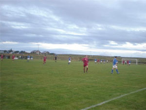 The 2008 Eilean an Fhraoich Cup Final was fought out by West Side and Lochs. Held in Barvas for the first time in 50 years, West Side came out on top 3-1 to win their first trophy in 58 years.