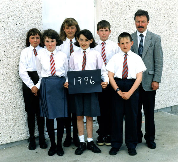 Barvas School Former Pupils - Primary 7 - 1996