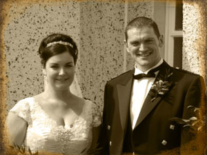 The wedding of George Macleod, 12 Loch Street and Katie Mackay, Scalpay, took place at Barvas Free Church on Friday the 27th of June 2008