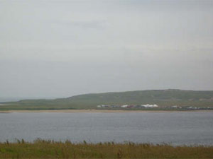 The West Side Agricultural showground site on Lower Barvas machair as seen from Brue